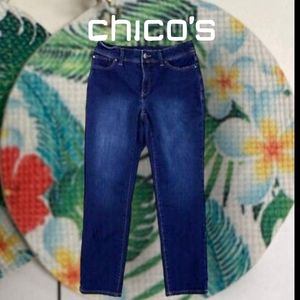 Chico’s Perfect Stretch crop jeans 2.5